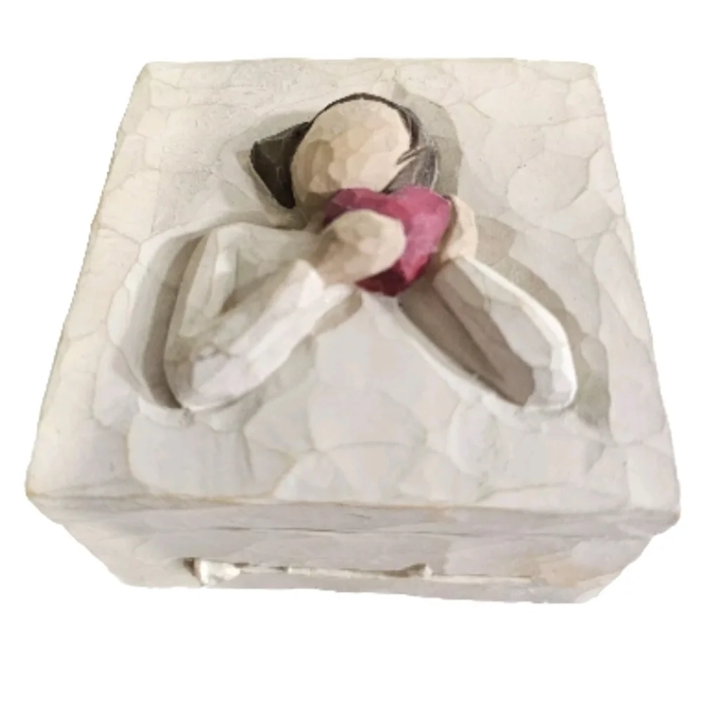 Willow Tree Square Keepsake Trinket Love Box by Lordi From the Heart 2003